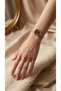 Classic Women's Steel Watch Gold Color & Burgundy Dial Oval Case Vintage Old Money Luxury Classic Elegant Stylish Women's Wristwatch |   Premium Women's Steel Watch 2026 - 5