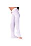 White Thigh-High Anti-Embolism Medical Compression Socks – Open Toe – Foot, Ankle, Calf & Thigh Support – Sizes S–XXL – Unisex - 4