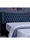 MARS HEADBOARD CHANEL NAVY BLUE L-140 : H-125 CM