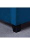 GALIA BASE VELVET BLUE 160X200 CM - 4