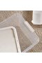 Building Blocks Storage Box with Tray Compartment 50.5x37x29.3 cm-White - 3