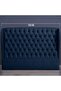 PLUTO HEADBOARD CHANEL NAVY BLUE L-150 : H-125 CM - 5