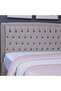 BIANCA HEADBOARD VELVET BEIGE L-140 : H-125 CM - 3