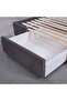 Olympia Base Velvet Grey 180x200 Cm - 3
