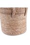 Cyndy Decorative Basket With Handle Dia25x25cm - Natural - 6