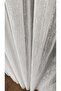Ecru Tulle Curtain with Frills, No Pleats, Wrinkle-Free, No Ironing Required, Suitable for Any Room