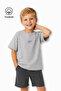 My Text Printed Daily Short Sleeve Summer Boys' T-Shirt