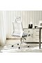 Libra Office High Back Chair Mesh & Fabric - Grey & White - 3