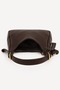 Women's Large Size Shoulder Bag with Zipper, Soft Textured Daily Use Bag - 5