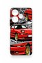 Redmi 13 4g Compatible Red Supra Patterned Silicone Case - 2