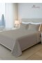 Pure Combed Cotton Bed Sheet Set Queen Size Simply Taupe, 400 Thread Count Cozy Luxury