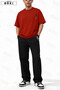 Tiger's Sword Printed Large Size Unisex T-Shirt Pantalon Tracksuit Set - 5