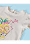Infant Girls White Printed T-Shirt - 2