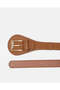 Women Brown Dress Belt