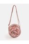 Girls Pink Floral Crossbody Bag