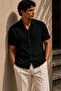 Textured Short Sleeve Top