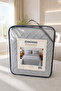Elegance Double Bedspread Set |   230X250 cm |   Velvet Touch, Timeless Elegance |   Aleda Gray - 3