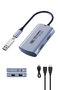 4K 60Fps Video Capture Card, USB 3.0 HDMI Capture Card, Support 4K60 Pass-Through, 1440P 144Hz / 1080P 240Hz, Audio Input and Microphone Output, Compatible with Ps5, Xbox, Switch, Pc, Mac