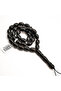 Simple Yusr Rosary 33 Beads 8.5x11.5mm Black Oval Beads 24g - 3