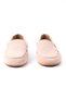 Genuine Leather Powder Suede Women's Ballerina Shoes - Z260651 - 3