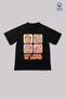 Girl's T-Shirt Don'T Worry Be Capy Written Cute Capybara Printed Cotton Short Sleeve T-Shirt - 2
