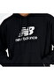 Sport Essentials French Terry Logo Men's Black Hoodie - 4