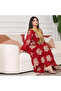 عباءة طويلة أنيقة مزينة بالترتر الفضي - 5