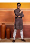 Mens Embellished Cotton Kurta Set - 7