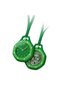 Stylish Green Octagonal Pocket Watch – Artistic Fashion Pendant Watch with Leather Strap | Modern Geometric Design Timepiece
