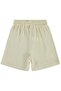 Elastic Waistband 6-9 Years Old Capri - Brown - 2