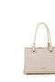 Textured Cream Bag with Buckle Detail 0066 - 4