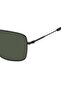 UV Protected Sunglasses Matte Black Frame Green Mirror Lens 59mm - TH-2110/S-003 - 4