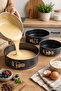 Cheflock 3-Piece Springform Cake Pan Set 24-26-28 cm Non-Stick Pastry Cheesecake Mold - 4