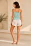 Women's Ribbed Rope Strap Basic Undershirt - 95% Cotton & Flexible for Daily Use - 4
