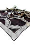 Tivil Silk Scarf 2026 Summer Season 2030-018 Brown - 3