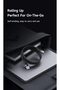 Mcdodo Lightning Cable 1.2m Fast Charging 3A CA-6000 Black, USB A to Lightning Magnetic Self Winding Data Cable, High Speed Sync, Tangle Free Durable Charger Cord - 5
