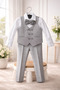 Boy's Vest and Bow Tie Tuxedo Suit - 5