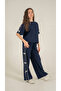 Soft Textured-Comfort Fabric with Bow on the Top and Bow on the Bottom - Girls' Top and Bottom Tracksuit Set - 2