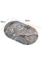 Absorbent Mats Non-Slip Bathroom Floor Mats Marble Pattern Kitchen Floor Mats - 4
