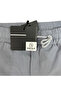 NEW WAY COLLECTION Men's Grey Elastic Waist Drawstring Trous - 4