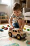 Large Safari Vehicle 28 cm Plastic Durable Jip Skill-Enhancing Educational Toy Car - 4