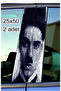 Modern Art Themed Car Pole Foil - Set of 2 25X50 cm - Auto Visual Covering