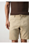 Regular fit jean bermuda şort - 5