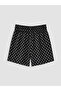 Black Polka Dot Girls' Shorts