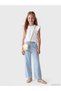 Vizyon New Season Wide Leg Striped Girls' Jean Pants - 2