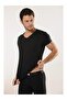 Men's V-Neck Short Sleeve 100% Cotton Ribbed 3-Piece Undershirt 509-510