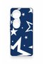 Vivo V40 Compatible Mega Star Patterned Silicone Case - 2