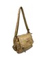 Viatox Vs 007 Women's Multi-Pocket Faux Leather Shoulder Bag with Flap Beige - 3