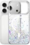 URBAN Magnetic Glitter Case for iPhone 17 Pro Max, Clear | Compatible with MagSafe, Sparkle Bling D