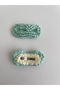 Girl's Knitted Snap Embossed Buckle - 3